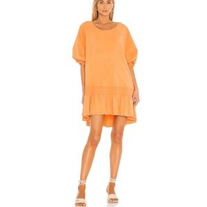 Free People Jenny Mini Dress Orange